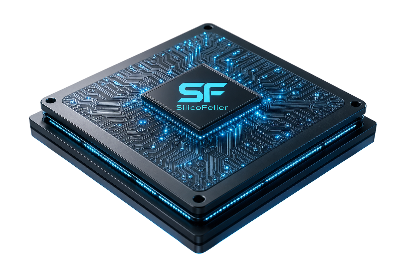 Silicofeller quantum chip
